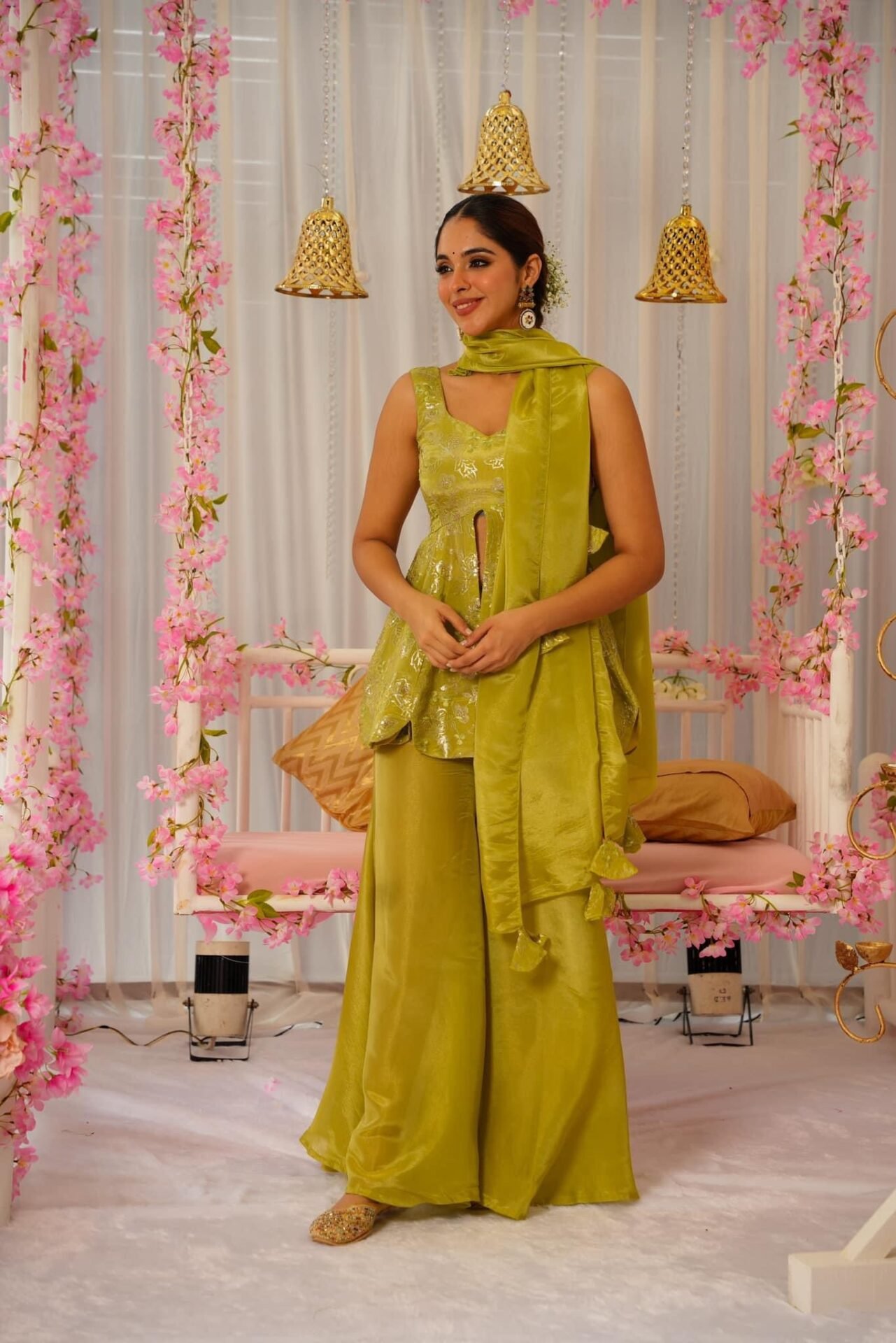 Platinum Mist short kurta set - Image 3