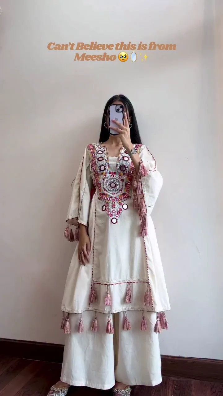 Handwoven Blue Cotton Saree with Red Border and Traditional Patterns