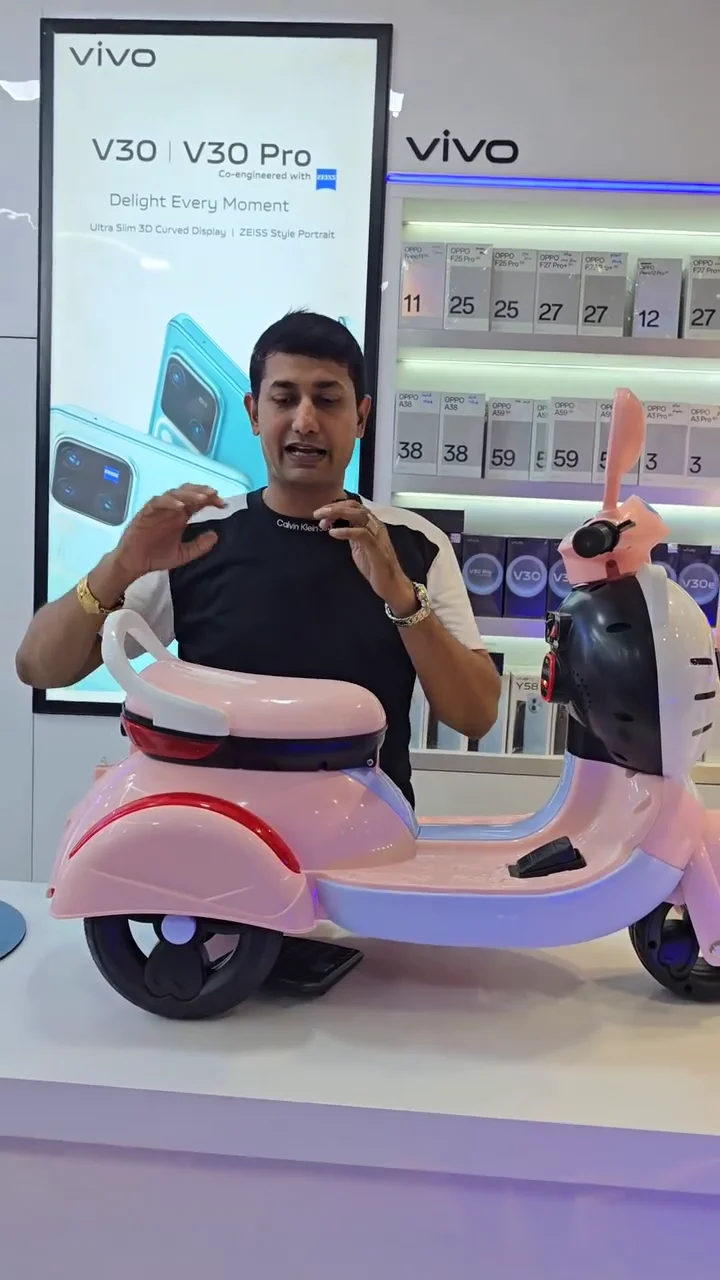 Kids Electric Scooter | Safe & Fun Battery Operated Scooter | Easy Ride Child Electric Vehicle for Boys & Girls - Image 2