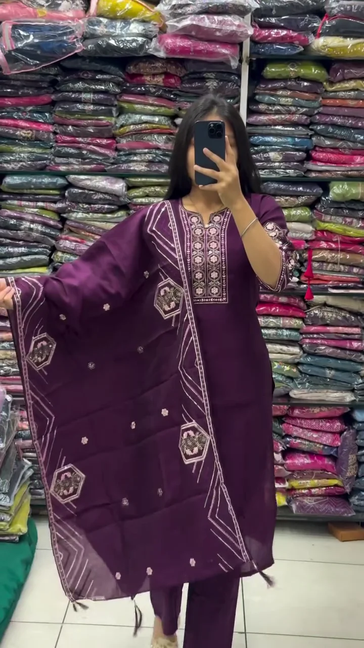 Women’s Elegant Kurti Pair Set – Comfortable Matching Kurti and Bottom Outfit for Casual Wear, Festive Occasions, and Daily Ethnic Style - Image 2