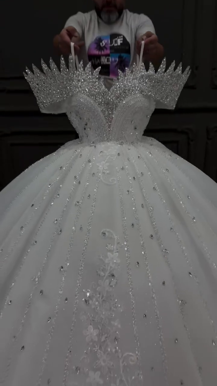 Women’s White Gown | Stylish Floor-Length Party & Evening Dress | Comfortable Casual & Festive Wear Outfit